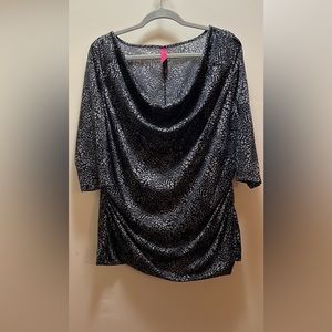 Pure Energy Cowl Neck Top 🔥